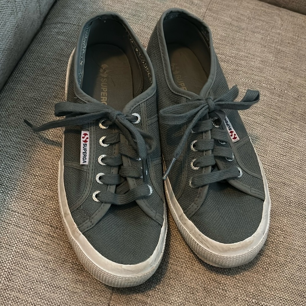 Superga 2750 Cotu Classic 2 Grey sneakers European size 38 size 7.5